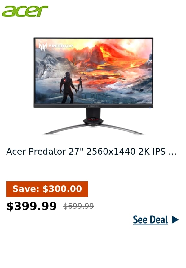 Acer Predator 27