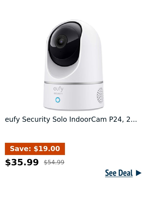 eufy Security Solo IndoorCam P24, 2...