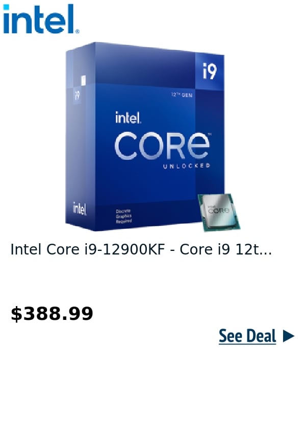 Intel Core i9-12900KF - Core i9 12t...
