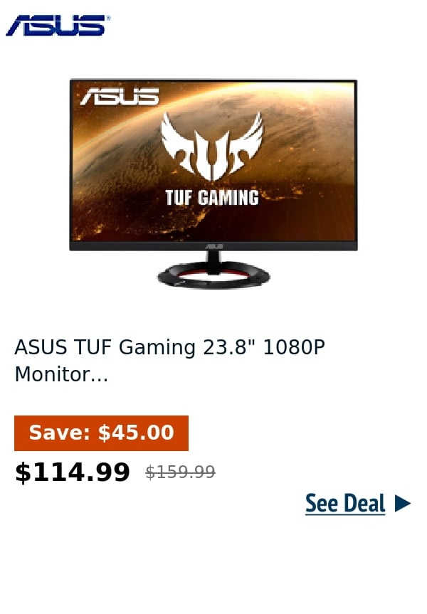 ASUS TUF Gaming 23.8