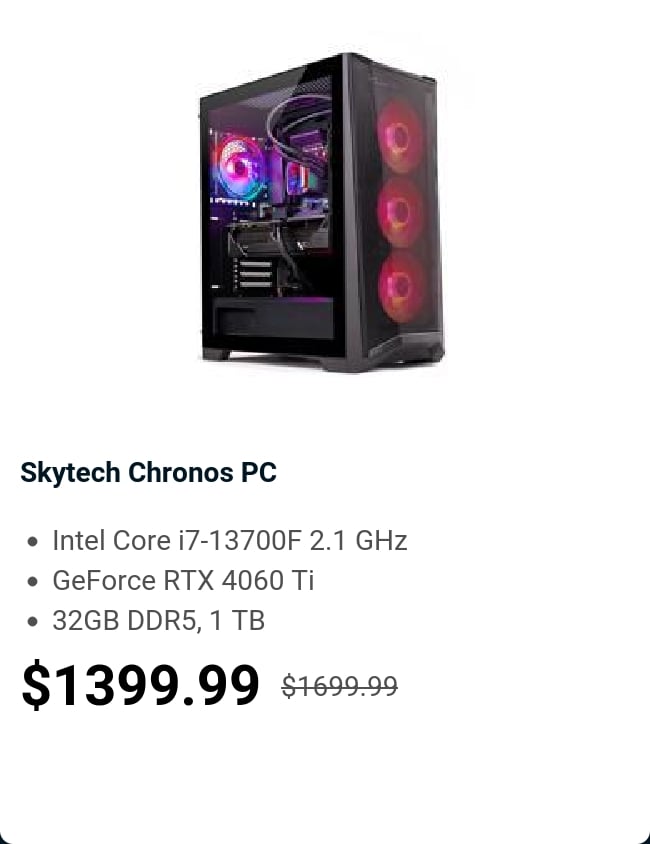 Skytech Chronos PC 