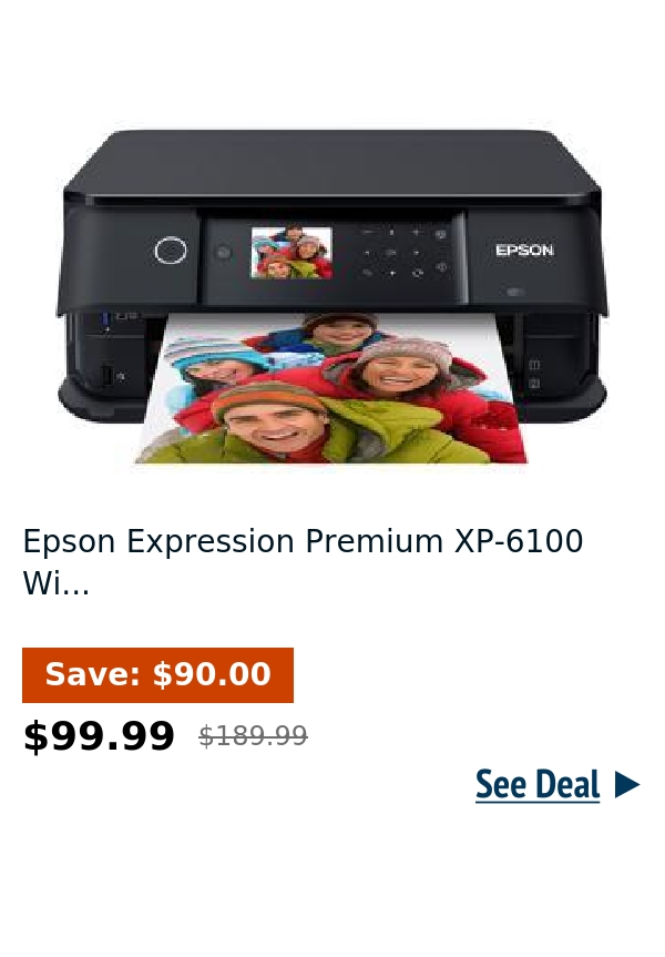 Epson Expression Premium XP-6100 Wi...