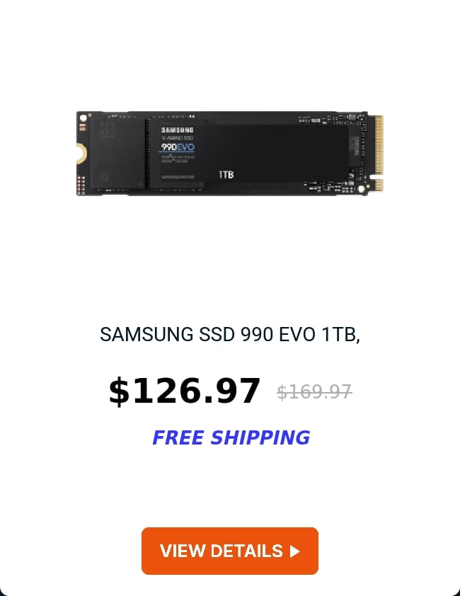 SAMSUNG SSD 990 EVO 1TB, 