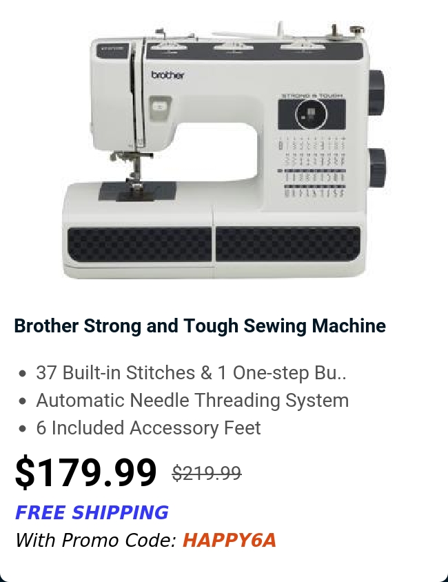 Brother Strong and Tough Sewing Machine 