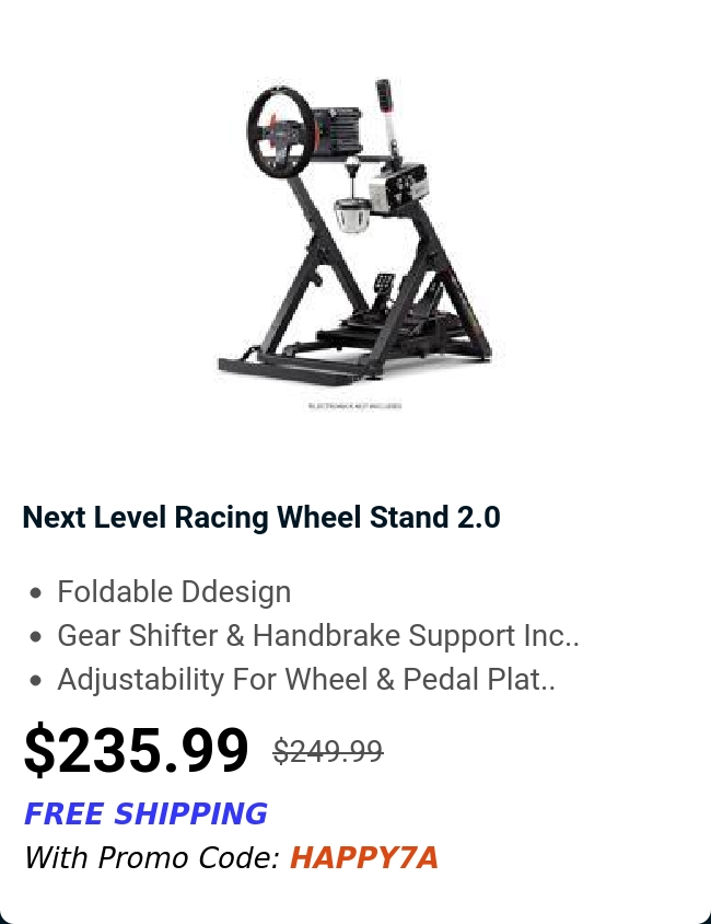 Next Level Racing Wheel Stand 2.0 