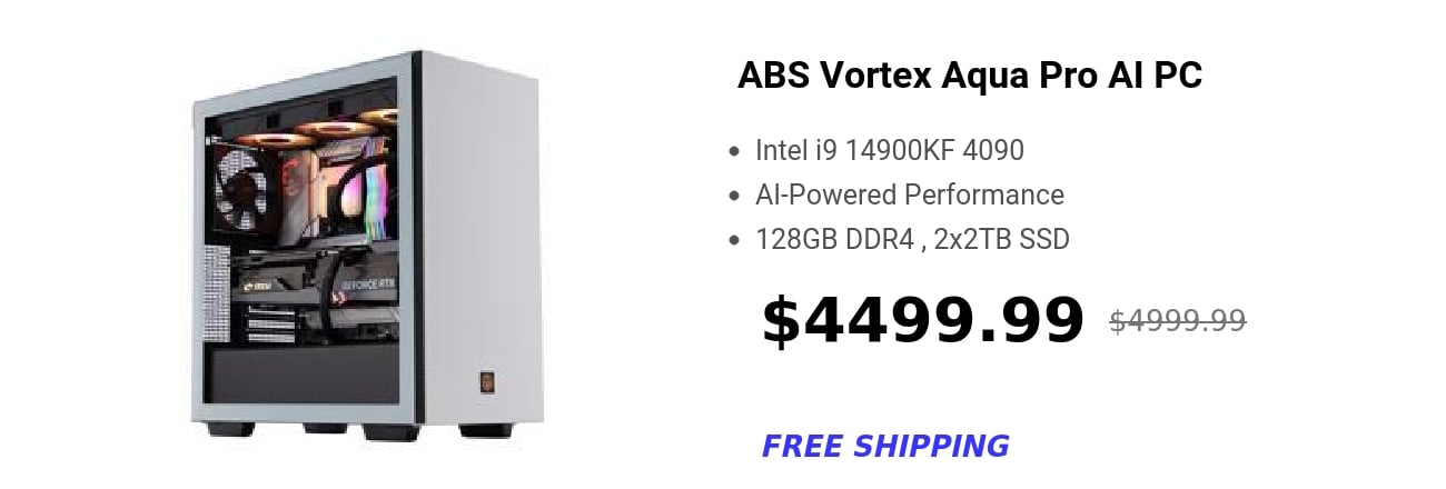 ABS Vortex Aqua Pro AI PC 