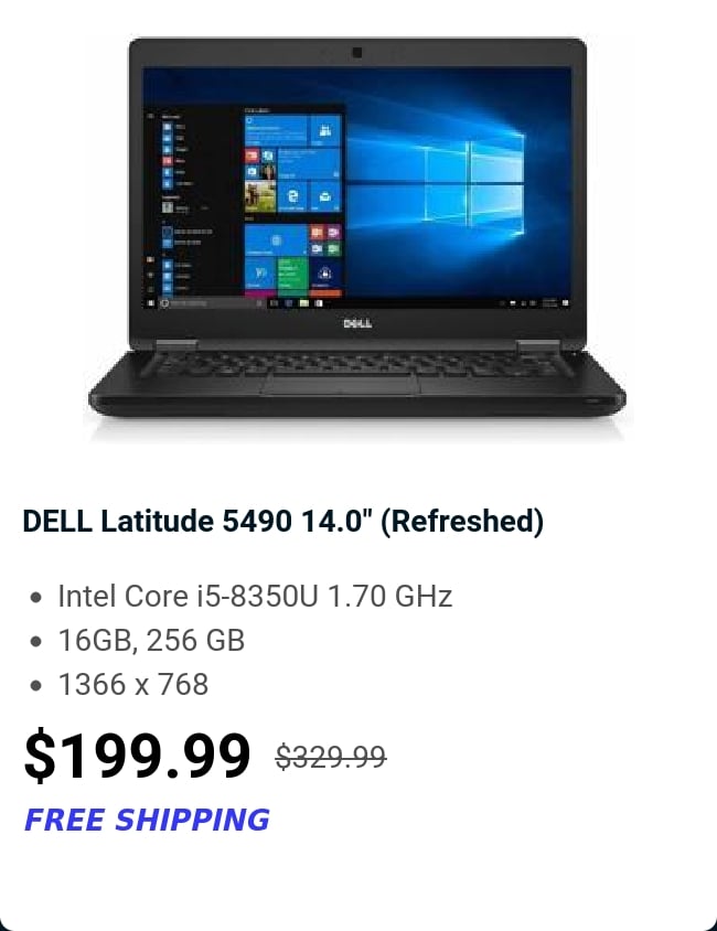 DELL Latitude 5490 14.0