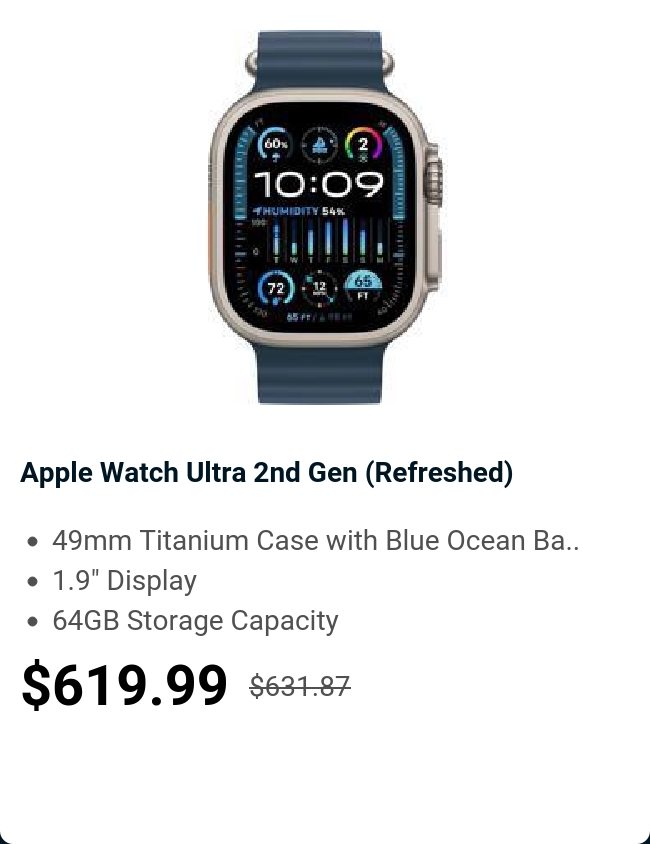 Apple Watch Ultra 2nd Gen (Refreshed) 