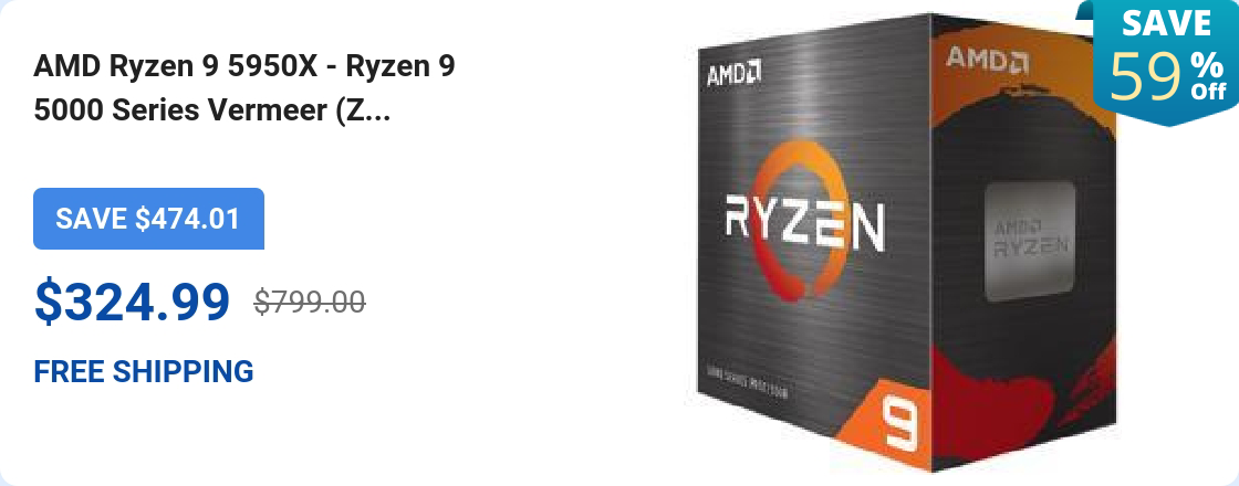 AMD Ryzen 9 5950X - Ryzen 9 5000 Series Vermeer (Z...