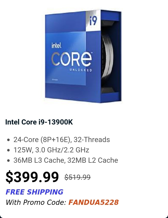 Intel Core i9-13900K 