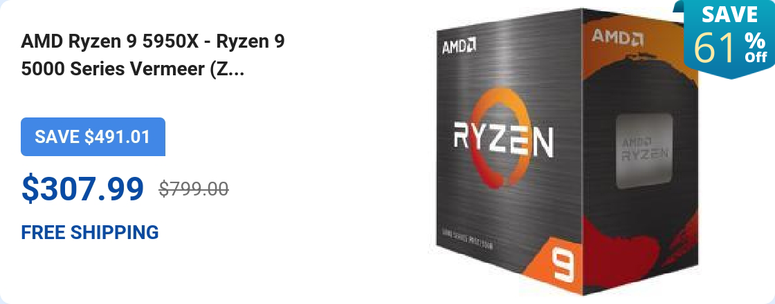 AMD Ryzen 9 5950X - Ryzen 9 5000 Series Vermeer (Z...