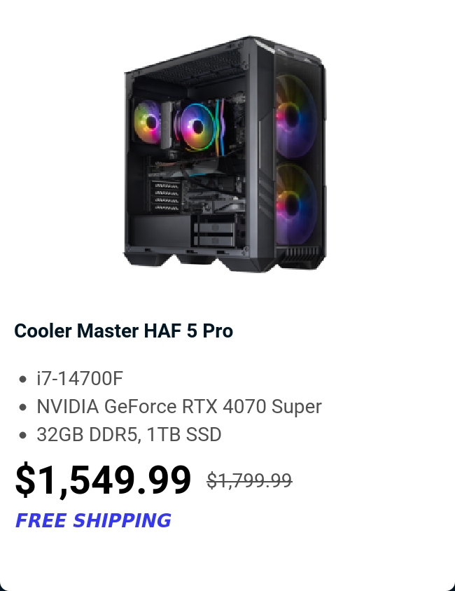 Cooler Master HAF 5 Pro 