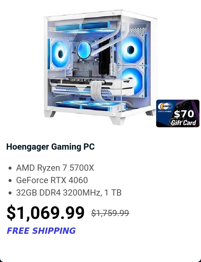 Hoengager Gaming PC 