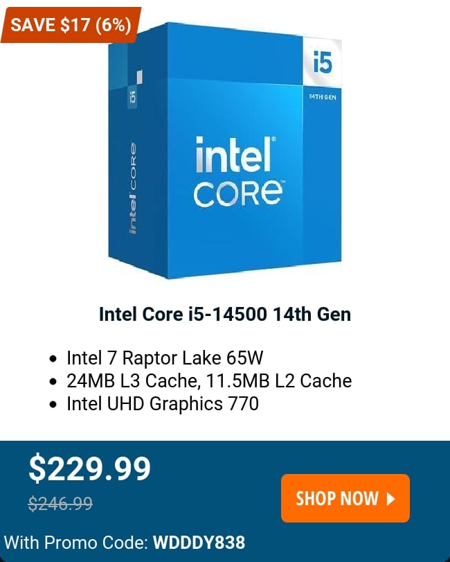 Intel Core i5-14500 14th Gen 