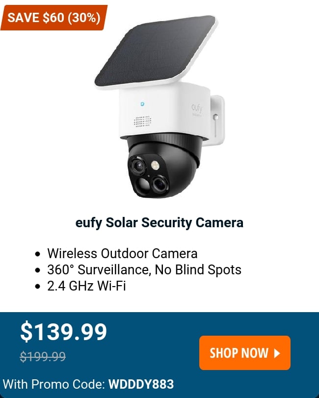 eufy Solar Security Camera 