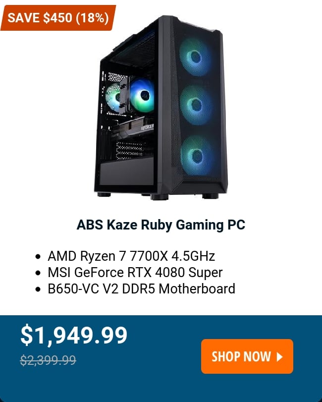 ABS Kaze Ruby Gaming PC 