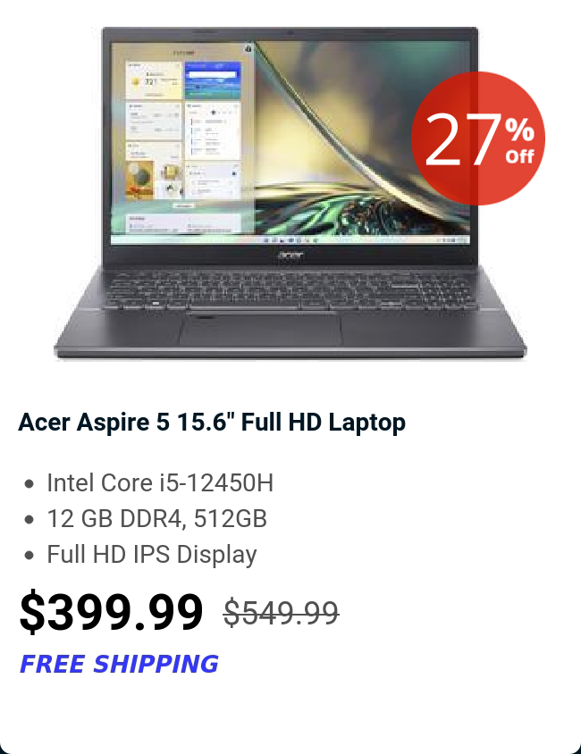 Acer Aspire 5 15.6