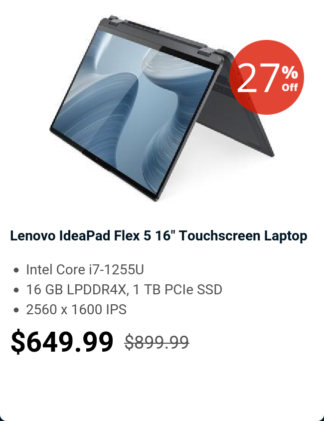 Lenovo IdeaPad Flex 5 16