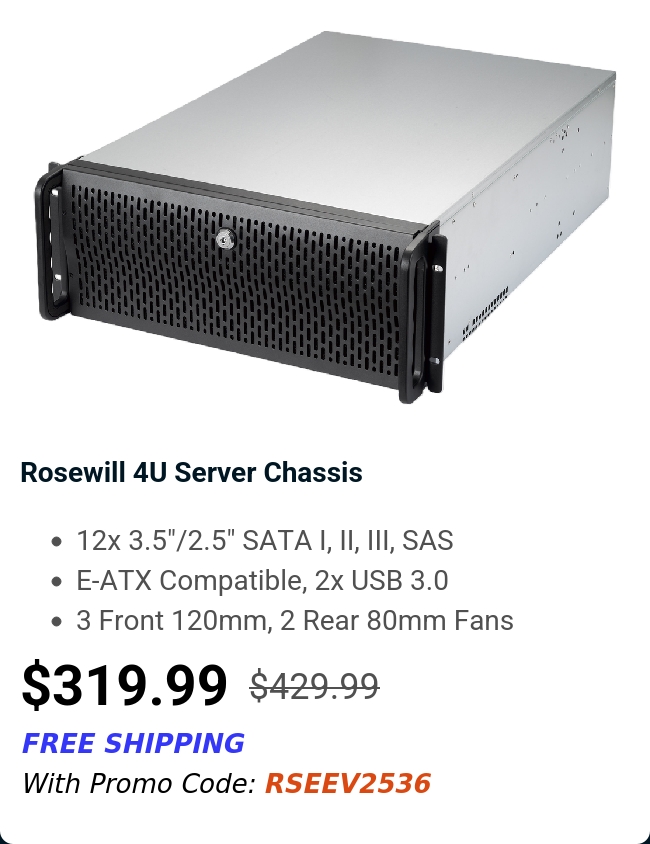 Rosewill 4U Server Chassis