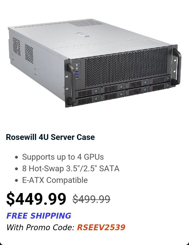 Rosewill 4U Server Case