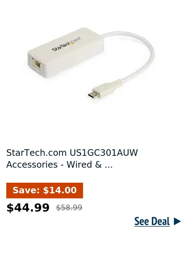 StarTech.com US1GC301AUW Accessories - Wired & ...