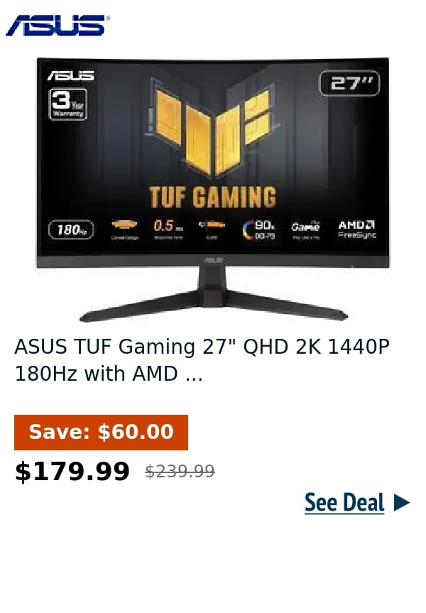 ASUS TUF Gaming 27