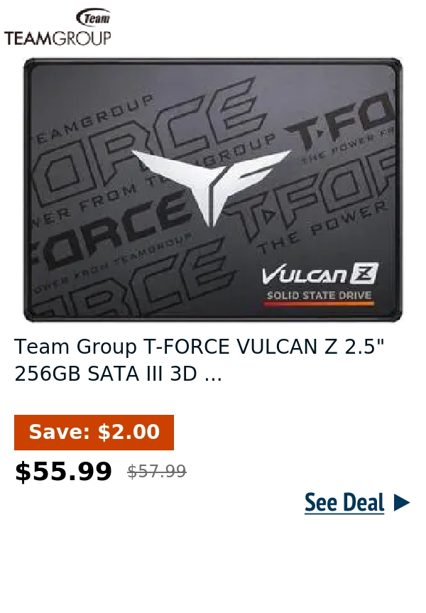 Team Group T-FORCE VULCAN Z 2.5