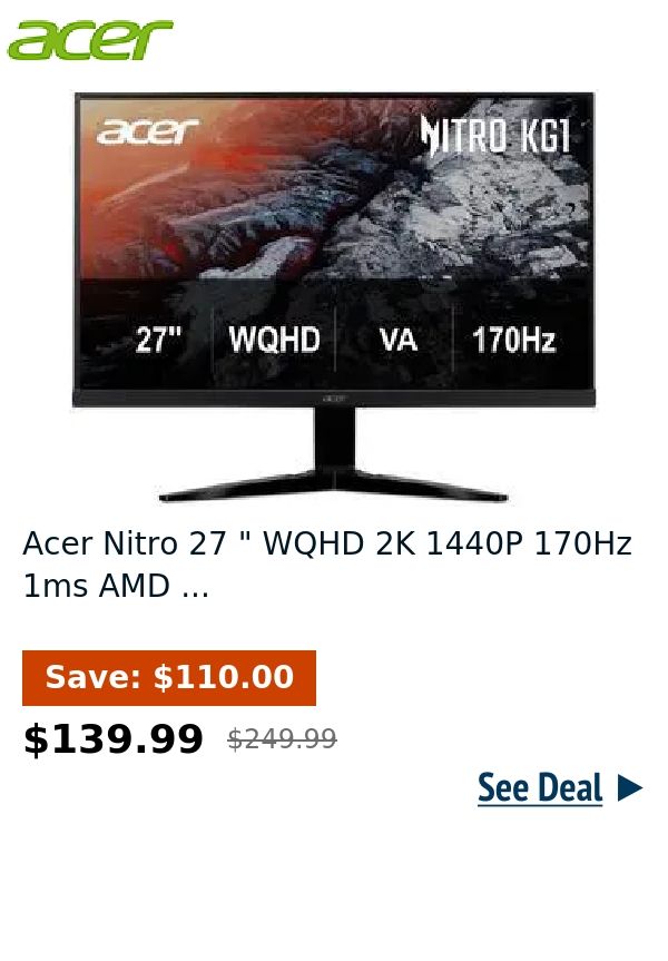 Acer Nitro 27 