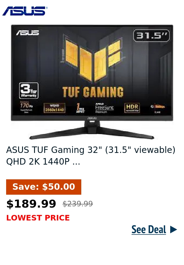 ASUS TUF Gaming 32