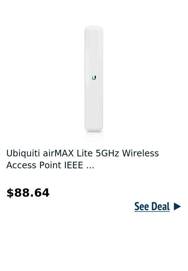 Ubiquiti airMAX Lite 5GHz Wireless Access Point IEEE ...