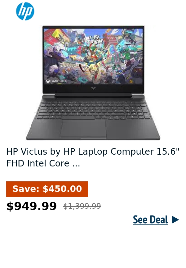 HP Victus by HP Laptop Computer 15.6