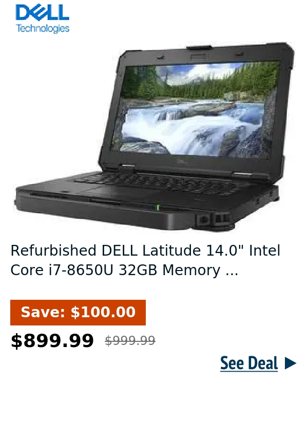 Refurbished DELL Latitude 14.0