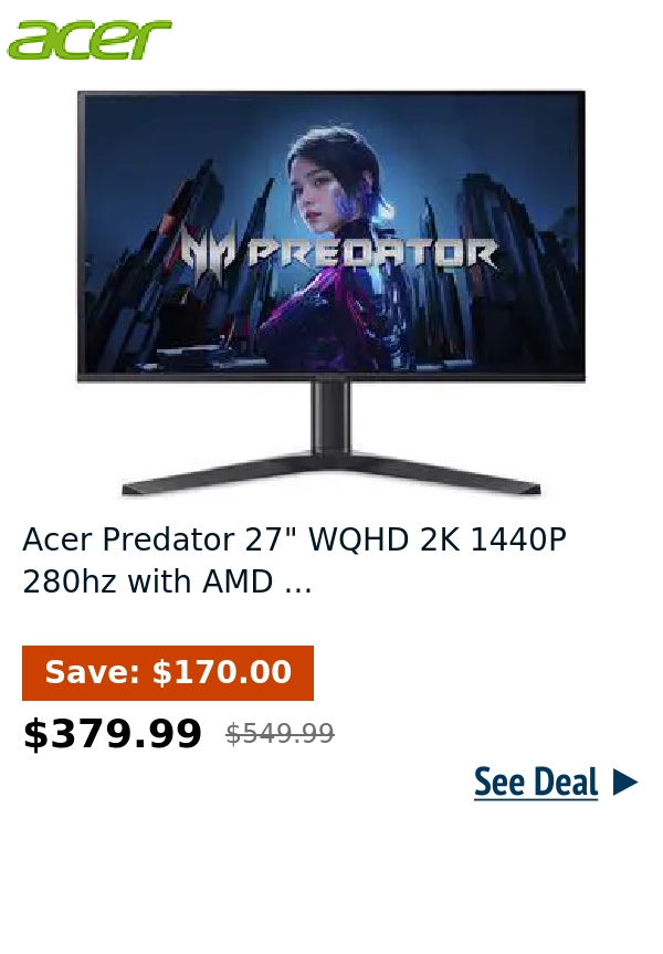 Acer Predator 27