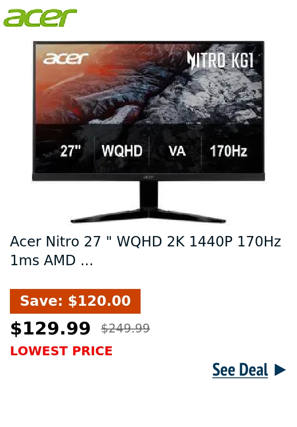 Acer Nitro 27 