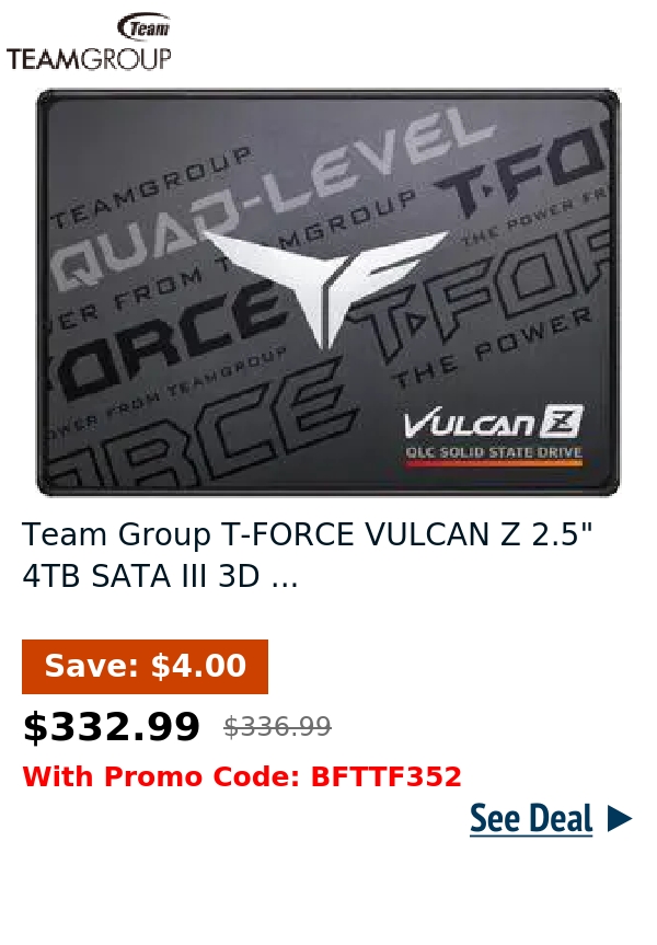 Team Group T-FORCE VULCAN Z 2.5