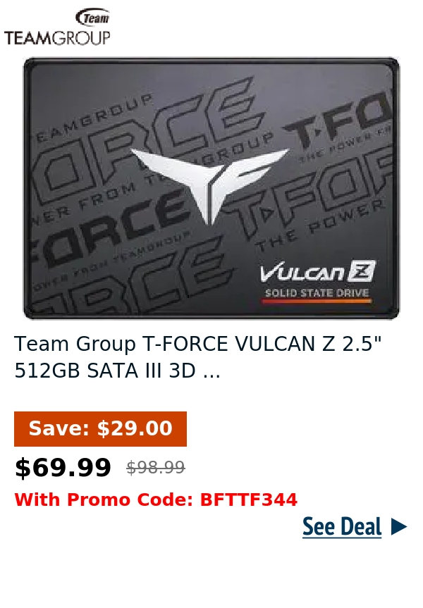 Team Group T-FORCE VULCAN Z 2.5