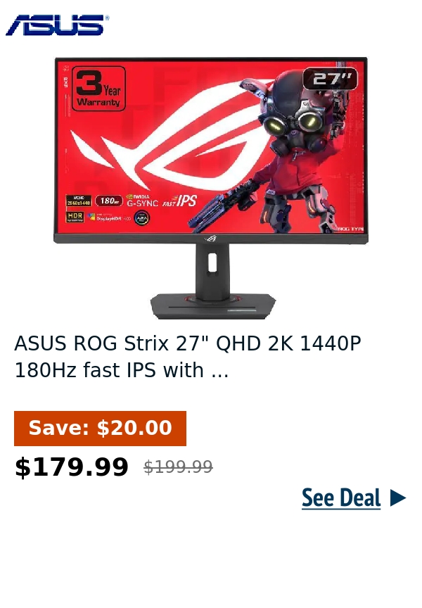 ASUS ROG Strix 27