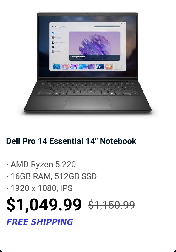 Dell Pro 14 Essential 14