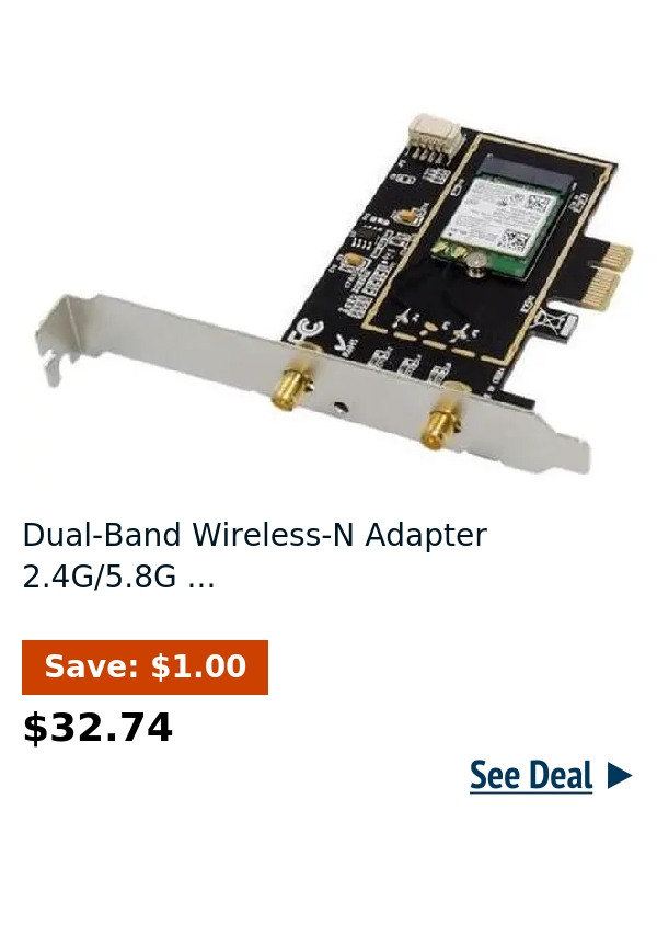 Dual-Band Wireless-N Adapter 2.4G/5.8G ...